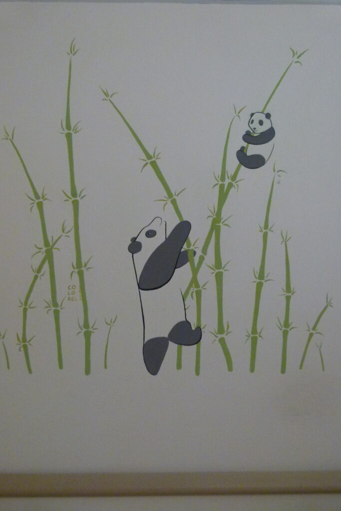 Décor peint pour une chambre d'enfant à Auch